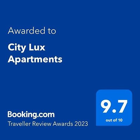 City Lux Square Apartment Skopje Eksteriør billede