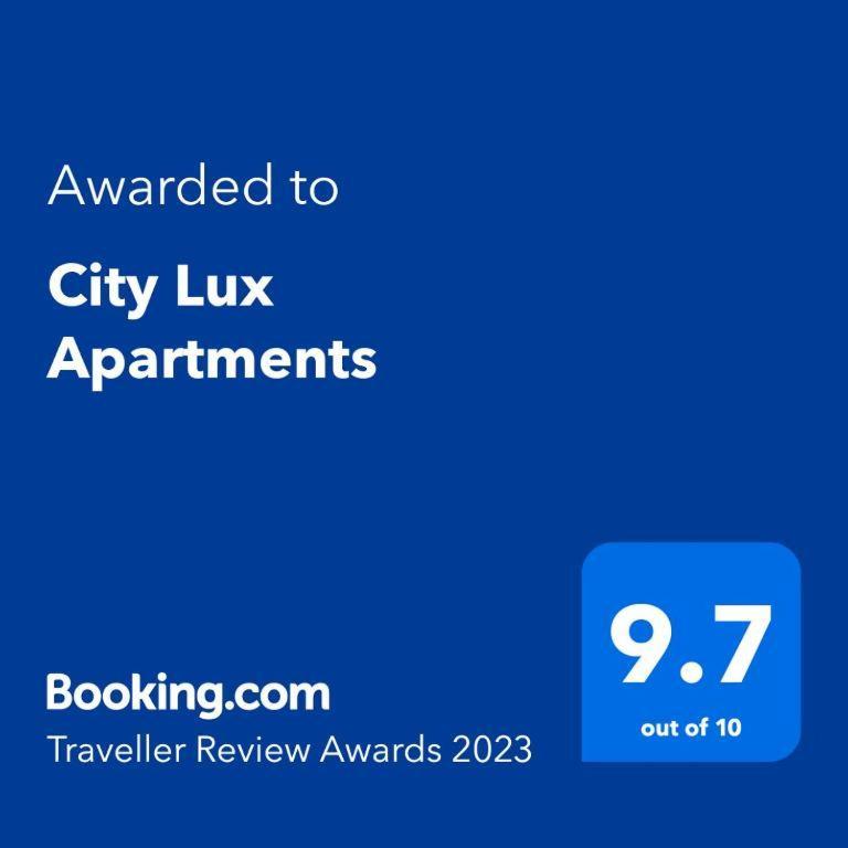 City Lux Square Apartment Skopje Eksteriør billede